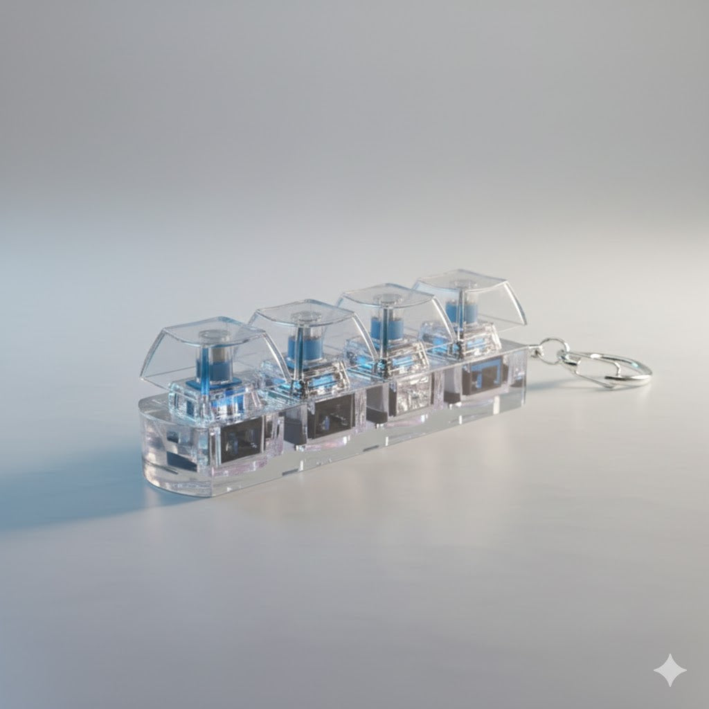 Klawuś™ – Mały Klik, Wielka Ulga | Antystresowy Brelok na Niepokój